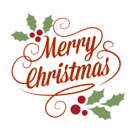 Merry Christmas Text PNG Free Download