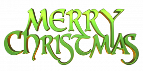 Merry Christmas Text PNG Image HD Download