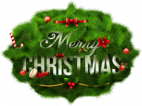 Merry Christmas Text PNG Image HD Download