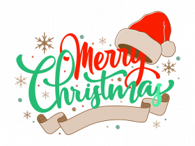 Merry Christmas Text Png Transparent Download
