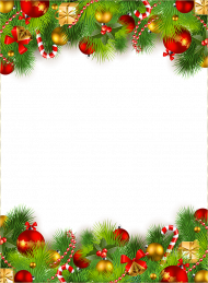 Merry Christmas Tree Clipart PNG Full HD