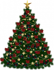 Merry Christmas Tree PNG Images Download