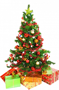 Merry Christmas Tree PNG Images Download