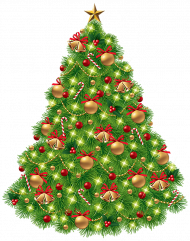 Merry Christmas Tree PNG Images Download Free