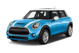 Mini Cooper Blue Car Transparent PNG