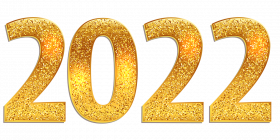 New Year 2022 Text PNG Free HD Transparent Background
