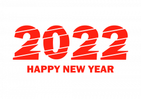 New Year 2022 Text PNG Full HD Transparent Background