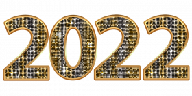New Year 2022 Text PNG Full HD Transparent Background Free