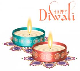 Nice Candles Happy Diwali  PNG