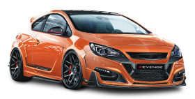 Orange Opel Car Png Transparent Download