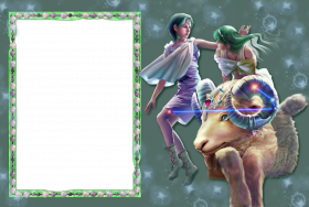 Photo frame for girl PNG Download HD