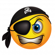 Pirate Face Emoji PNG Images Download Free
