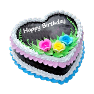 PNG Birthday Cake Chocolate Heart PNG
