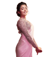 Rashmika Mandanna PNG Image In Saree