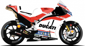 Red Ducati Transparent HD Download