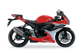Red Motorcycle Transparent PNG