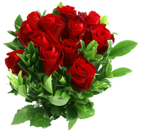 Red Rose Bouquet Flower PNG Hd