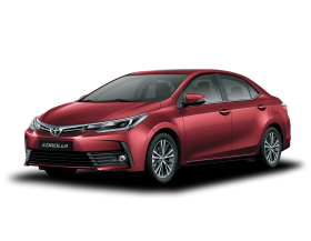 Red toyota altis Car PNG Image Hd