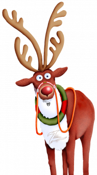 Reindeer PNG Transparent Background HD