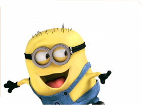 Runing Minions Cartoon PNG Download Free