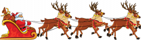 Santa Sleigh Png Images Free Download Hd