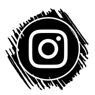 Scribble Instagram Logo Black PNG