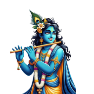 Shri Krishna Png full hd Clipart image download free for janmashtami