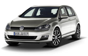 Silver Volkswagen Car Transparent Background