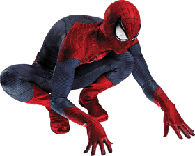 Sitting Amazing SpiderMan Png Hd