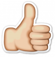 Thumsup Hand Emoji PNG Images Download HD