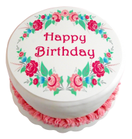 Transparent Birthday Cake PNG Download