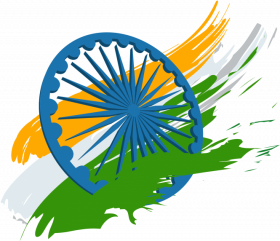 Transparent indian Flag Logo Png Without Background HD