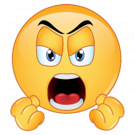 Very Angry Face Emoji PNG Images Download HD
