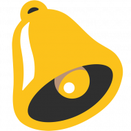 WhatsApp Bell Symbol Emoji PNG HD