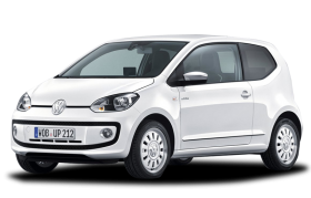 White Volkswagen Car Transparent PNG