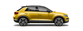 Yellow Volkswagen Car Transparent Background